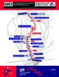 2019 UCI DHI World Champs Course Map