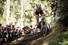 Nino Schurter was pulling ahead and was almost running away with it. Almost.