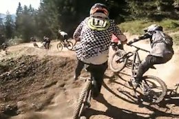 Video: Steve Peat's Mates Mass Start DH Race