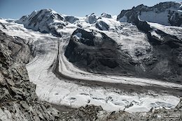 The rugged glacier that sits just above stage 4