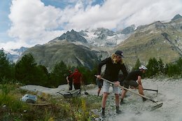 The Free Radicals' European Adventure - Trail building in Zermatt &amp; Verbier