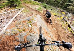 Video: Remy Metailler Follows World Cup Racer Kirk McDowall Down Mackenzie Cruise in Pemberton