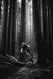 Cody Kelley in the deep darks of the PNW.