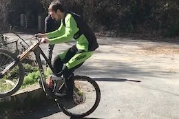Video: Phil Atwill Teases New Carbon Cube Downhill Bike at Pre-Season Testing in San Remo