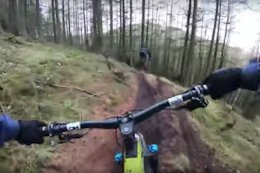 Video: Wild Riding in the Slop at the Scottish Universities Biking Social in Dundee