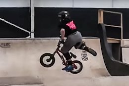 Video: Flips &amp; Tricks on All Sorts of Bikes in a Skatepark Session with 10-Year-Old Harry Schofield