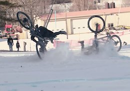 Video: Head to Head Snow Racing at the Ice Road Truckers Downhill Race
