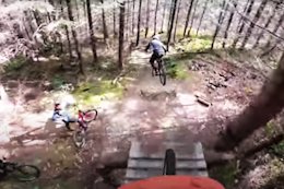 Video: Jesse Melamed POV Chasing Finn Iles &amp; Remi Gauvin Down Mount Prevost Pre-Covid