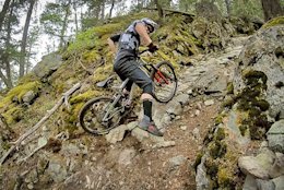 Video: Yoann Barelli Climbs Double Black Diamond Trail in Whistler