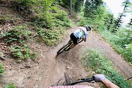 Video: Claudio Caluori Tries to Keep up With Nino Schurter on his Home Trails