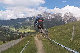 Video: 11 Year Old Vinci Vodan Smashes the Leogang World Cup Track