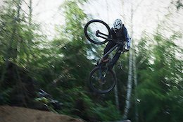 Video: Riding Private DH Tracks with Kyle Jameson and Damon Iwanaga