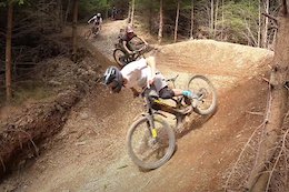 Video: An Atherton Super Train on the New DyFi Bike Park Red Trails