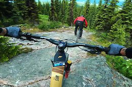 Video: Geoff Gulevich Checks out the Trails at Kicking Horse