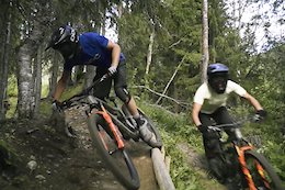 Video: Robin Wallner Goes on a Family Ride in the Åre Bike Park