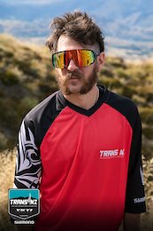 We love supporting events. This happy and very cool dude is sporting our Kazoom custom MTB jersey at the Trans NZ Enduro.