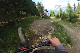 Video: Danny Hart Gets Loose on Steep Schladming Trails