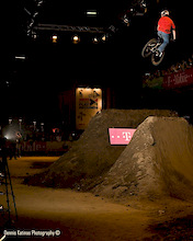 T-Mobile Extreme Playgrounds Dirt Session in Duisburg-Nord Germany.

720 i believe....