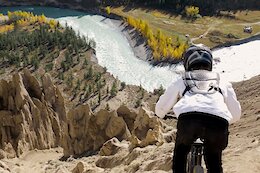 Video: Riding Very Steep Chutes in Farwell Canyon