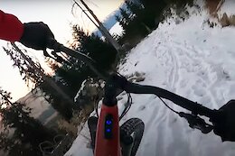 Video: Claudio Caluori Gets Sketchy in the Snow on his Latest BlaBla Run
