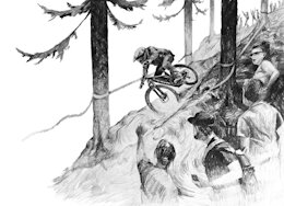 A Mountain Biker’s Illustrated Thoughts in 'Daydreaming'