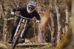 Video: Baptiste Pierron Charges Hard on Tracks He Built to Train for World Cup DH