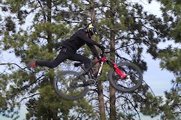 Video: Cam McCaul Practises his Trail Bike Tailwhips on a Mulch Jump