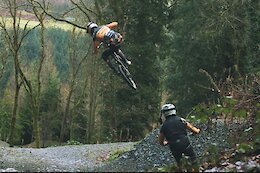 Video: Gee &amp; Dan Atherton Go Searching for Airtime in Dyfi Bike Park