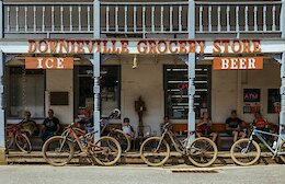 The Downieville Grocery Store is the main stop for beer and provisions when you get back from a ride.