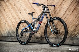 Bike Check: Alex Marin's Production Privée Prototype Downhill Bike - Leogang World Cup DH 2021