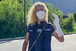 Jolanda Neff Breaks Hand - XC World Cup Leogang 2021