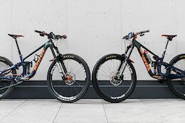 Comparing Miranda Miller &amp; Connor Fearon's Kona Process X Race Bikes - EWS Val di Fassa 2021
