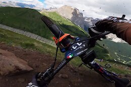 Video: Jesse Melamed's POV from Stage 4 at EWS Val di Fassa 2021 Race 2