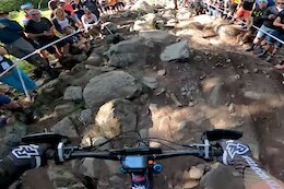 Video: Jesse Melamed's POV from the Pro Stage at EWS La Thuile 2021 Race 2