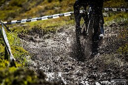 Racers dropped into a saturated stage 1 after last nights rain. The developing ruts reached out for unsuspecting wheels whenever possible.
