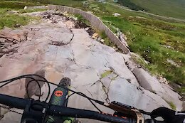 Video: Lewis Buchanan Takes the KOM on the Glencoe Downhill Track