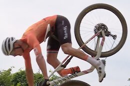 Mathieu Van Der Poel Crashed in the Olympic Final Due to Lack of Training Ramp
