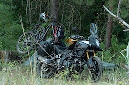 Video: Jeff Kendall Weed Goes Cross Country with an XC Bike Strapped to his Motorcycle