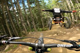 Video: Shredding Tech &amp; Flow in the Whistler Bike Park on 4 Wheels