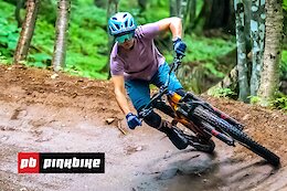 Video: Riding Quebec's Newest Bike Park Blind with Christina Chappetta &amp; Jason Lucas - First Impressions