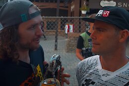 Video: Wyn TV from Snowshoe DH World Cup Race 2 2021