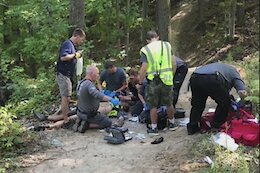 Mountain Biker's Life Saved After Passing Doctor Performs Trailside Tracheotomy