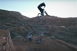 Video: First Practice Hits at Red Bull Rampage 2021