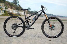 First Look: Contra Bikes' Prototype 2.0 is a Steel, High Virtual Pivot Enduro Bike