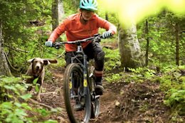 Video: Nothing Like a Trail Dog &amp; An eMTB to Make Recovering From Injury Easier