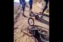 Video: Rider Flees Scene On Electric Motorcycle After Allegedly Hitting &amp; Injuring Mountain Biker
