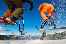 Video: Yoann Barelli Tries Ski Biking in Whistler