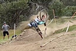 Video: Race Day Carnage from the Thredbo Cannonball DH 2022