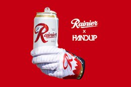 Handup Gloves Launches  Collaboration Line with Rainier Beer