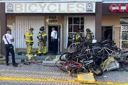 E-Bike Battery Fire Destroys Florida Bike Shop